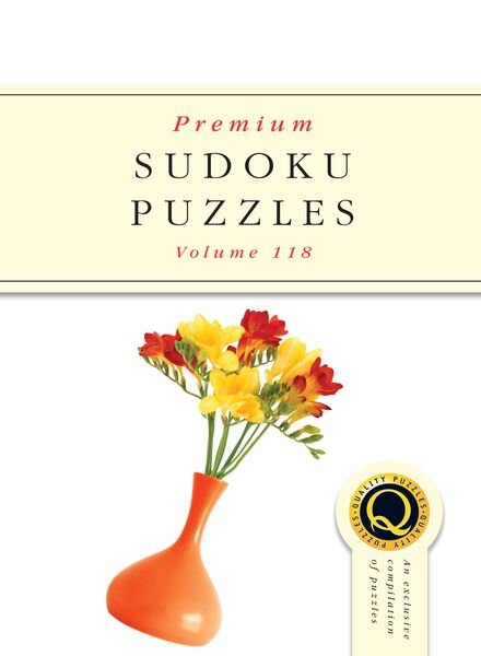Premium Sudoku Puzzles – Issue 118 – 2 April 2024 Cover