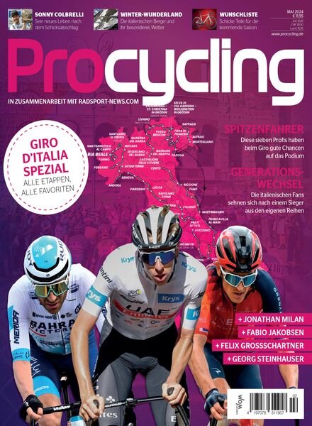 Procycling Germany – Mai 2024 Cover