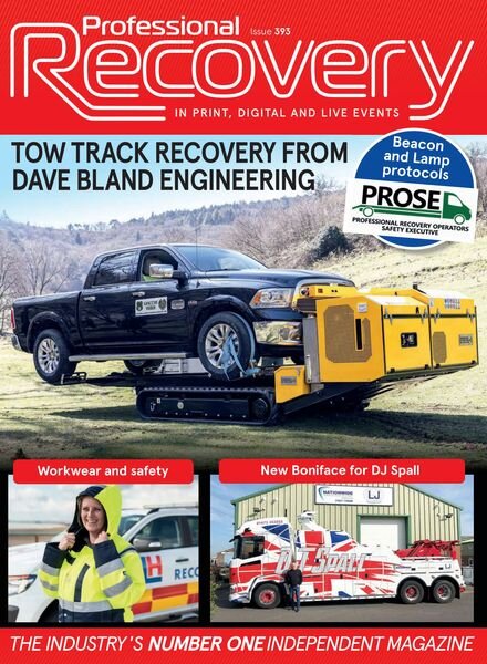 Professional Recovery Magazine – Issue 393 – 12 April 2024 Cover