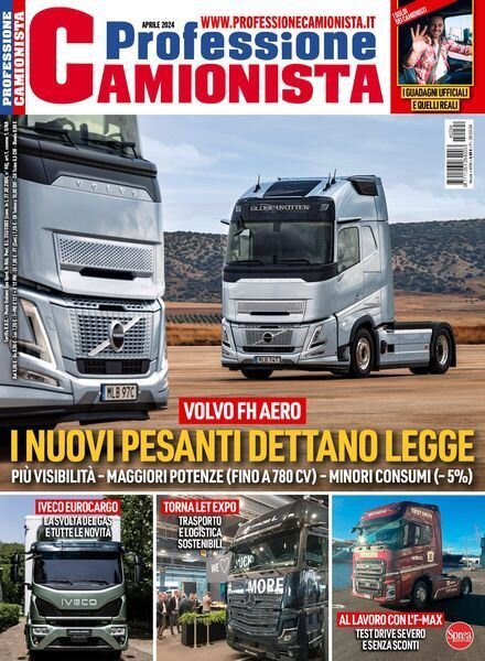 Professione Camionista – Aprile 2024 Cover