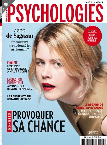 Psychologies France – Mai 2024 Cover