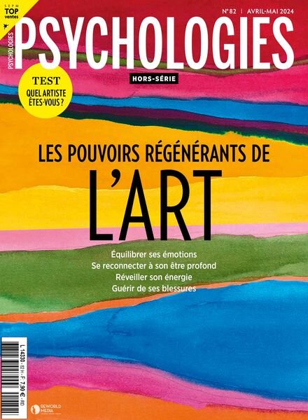 Psychologies – Hors-Serie N 82 – Avril-Mai 2024 Cover