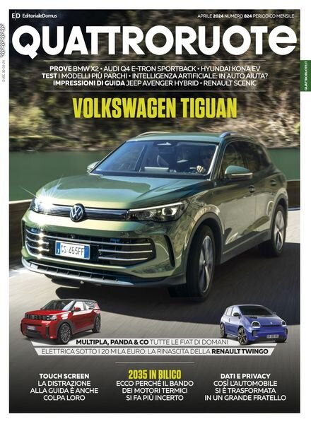 Quattroruote Italia – Aprile 2024 Cover