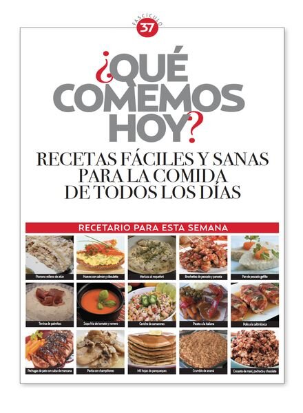 Que comemos hoy – Marzo 2024 Cover