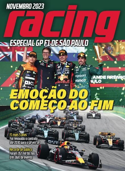 Racing – Abril 2024 Cover