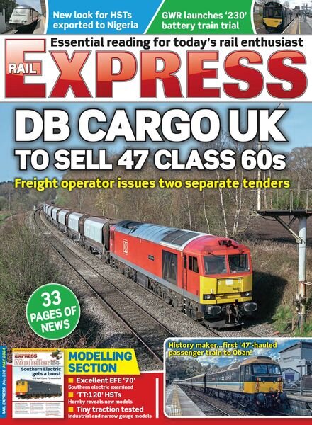 Rail Express – Issue 336 – May 2024 Cover