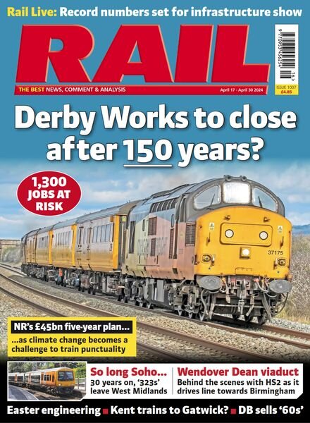 Rail – Issue 1007 – April 17 2024 Cover