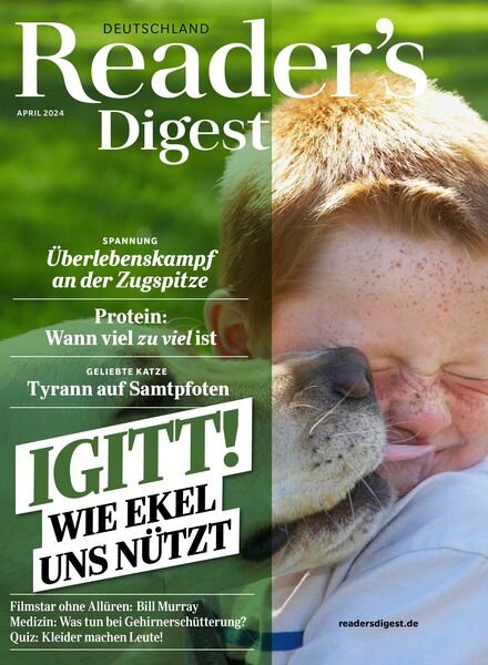 Reader’s Digest Germany – April 2024 Cover