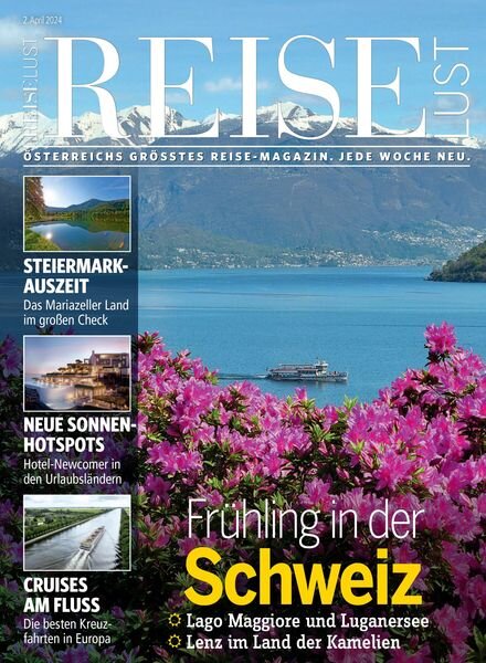 Reiselust – 2 April 2024 Cover