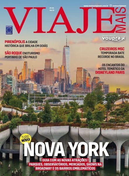Revista Viaje Mais – Abril 2024 Cover