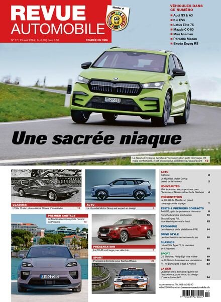 Revue Automobile – 25 Avril 2024 Cover
