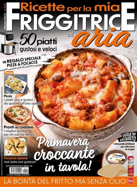 Ricette Per Friggitrici Ad Aria – Aprile-Maggio 2024 Cover
