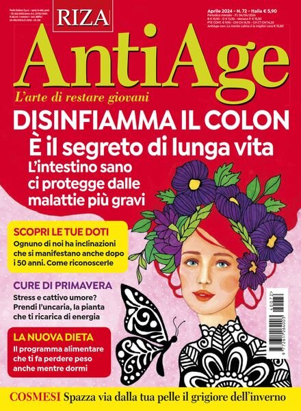 Riza AntiAge – Aprile 2024 Cover