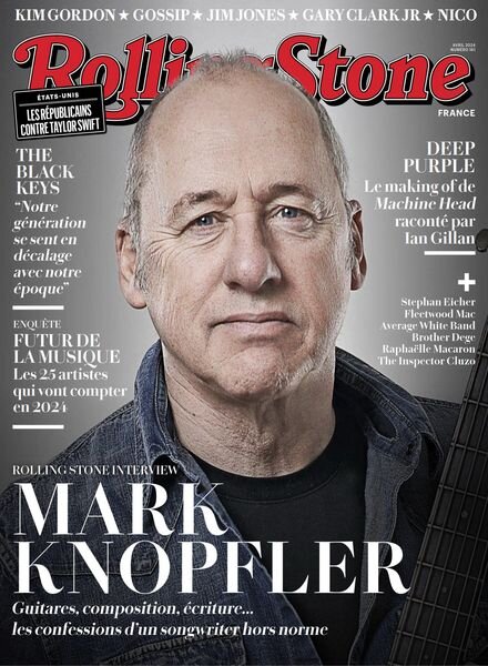 Rolling Stone France – Avril 2024 Cover