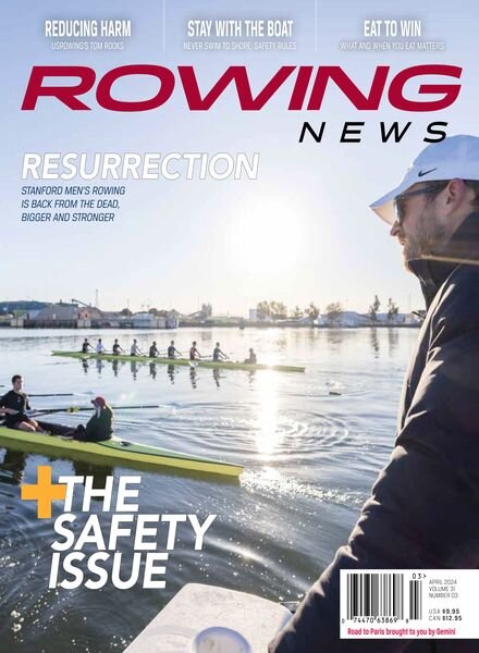 Rowing News – April 2024 Cover
