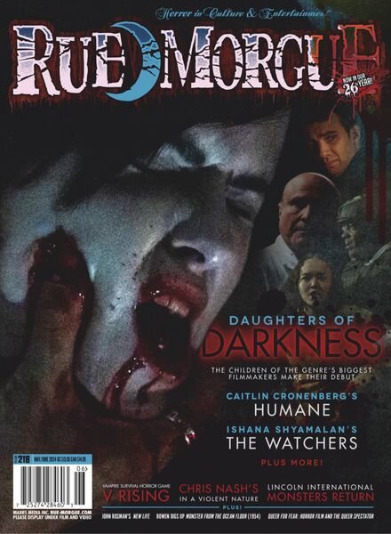 Rue Morgue – Issue 218 – May-June 2024 Cover