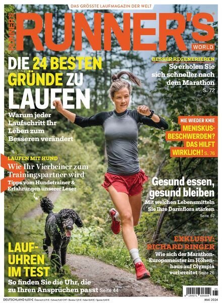 Runner’s World Germany – Mai 2024 Cover