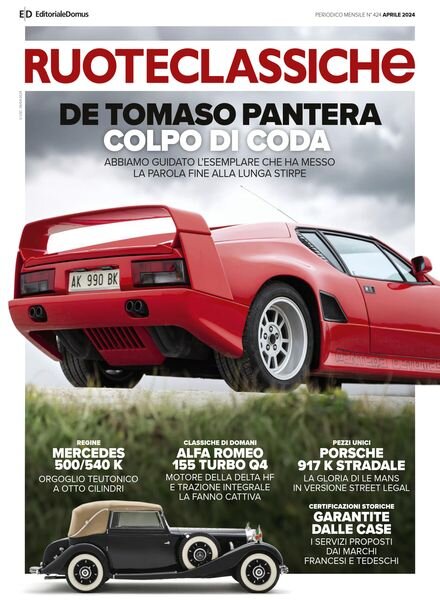 RuoteClassiche – Aprile 2024 Cover