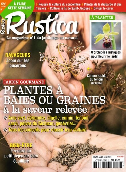 Rustica – 19 Avril 2024 Cover