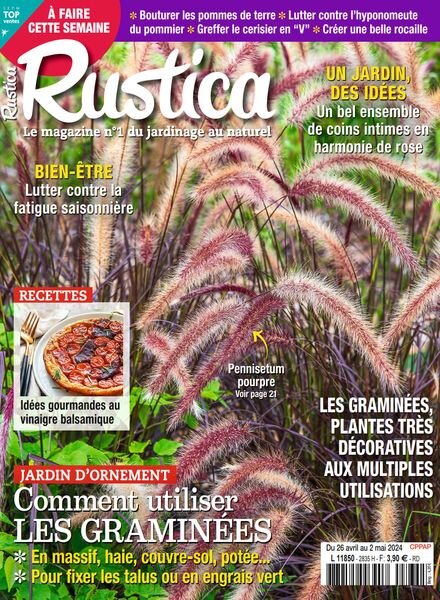 Rustica – 26 Avril 2024 Cover