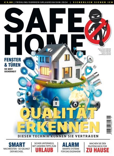 Safe Home – Fruhling-Sommer 2024 Cover