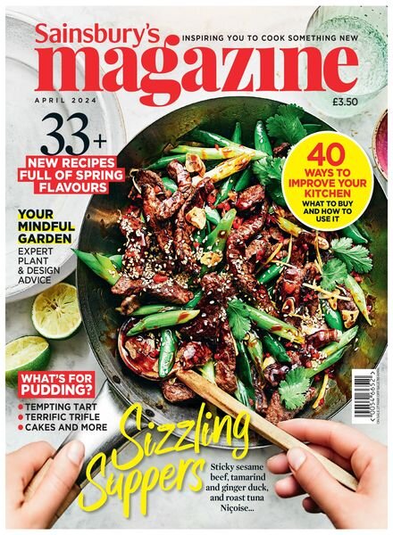 Sainsbury’s Magazine – April 2024 Cover