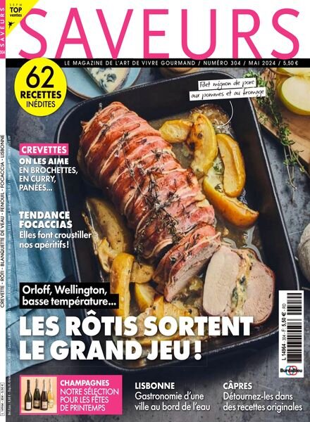 Saveurs France – Mai 2024 Cover