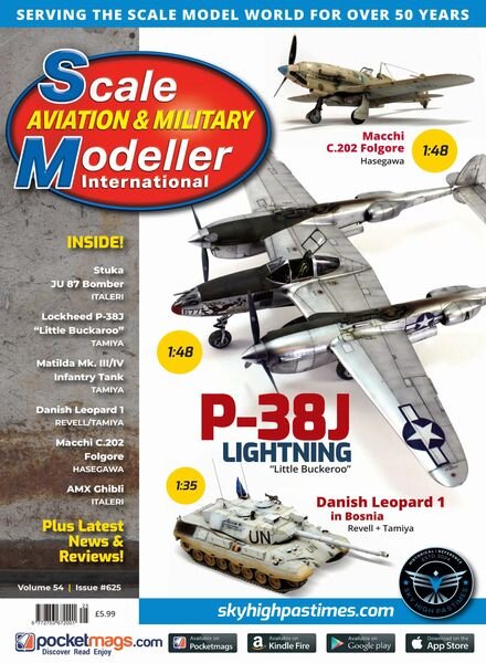 Scale Aviation & Military Modeller International – Issue 625 – April 2024 Cover