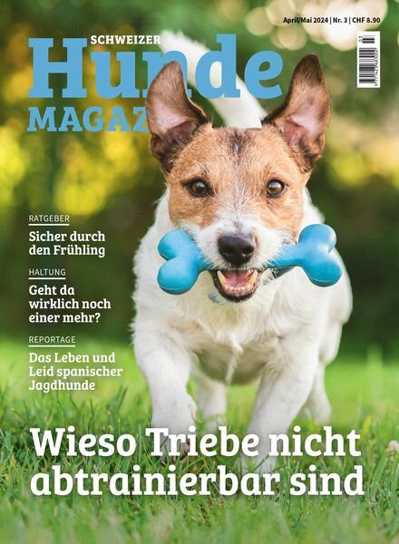 Schweizer Hunde Magazin – April-Mai 2024 Cover