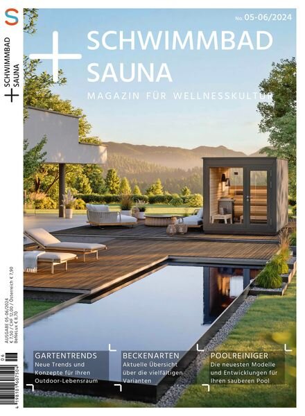 Schwimmbad + Sauna – Mai-Juni 2024 Cover