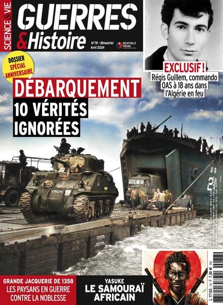 Science & Vie Guerres & Histoire – Avril 2024 Cover