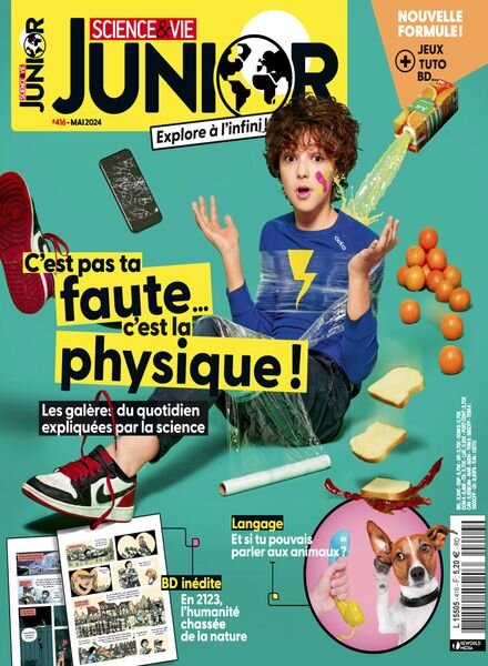 Science & Vie Junior – Mai 2024 Cover