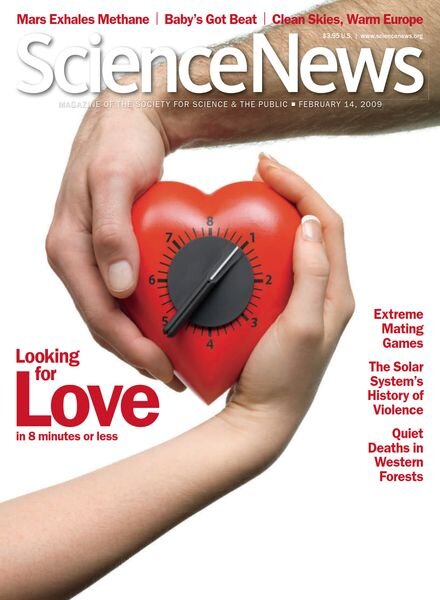 Science News – 14 February 2009 Cover