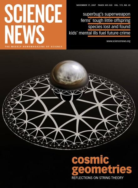 Science News – 17 November 2007 Cover