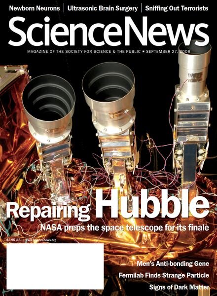 Science News – 27 September 2008 Cover