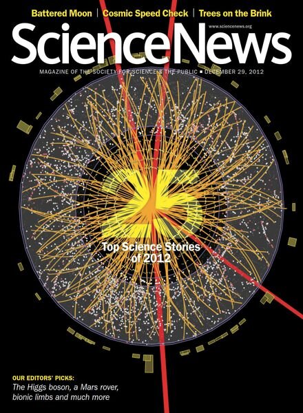 Science News – 29 December 2012 Cover