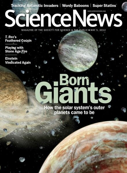 Science News – 5 May 2012 Cover