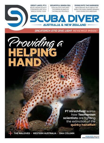 Scuba Diver Australia & New Zealand – Issue 69 – April 2024 Cover