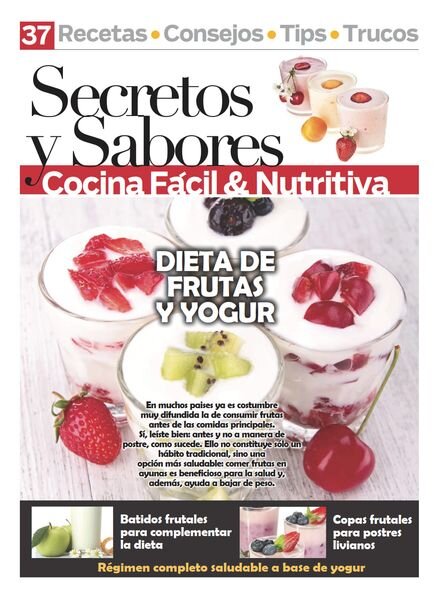 Secretos & Sabores – Marzo 2024 Cover