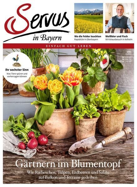 Servus in Bayern – April 2024 Cover