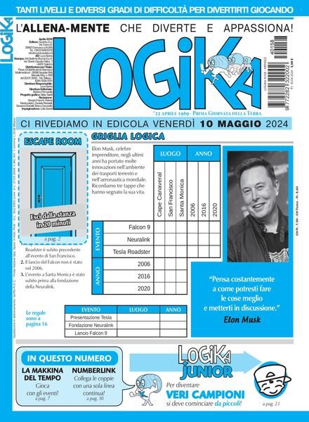 Settimana Logika – Aprile 2024 Cover