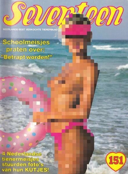 Seventeen Dutch – Nr 151 December 1987 Cover