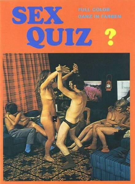 Sex Quiz 1970 Cover