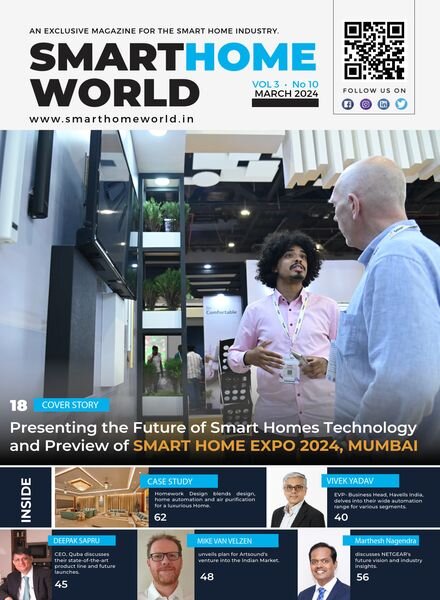 Smart Home World Magazine – March 2024 Cover