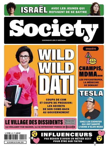 Society – 28 Mars 2024 Cover
