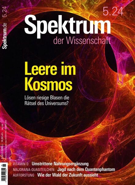 Spektrum der Wissenschaft – Mai 2024 Cover