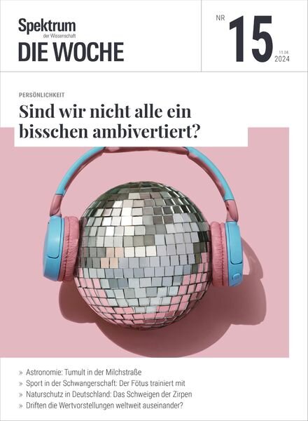 Spektrum Die Woche – 11 April 2024 Cover