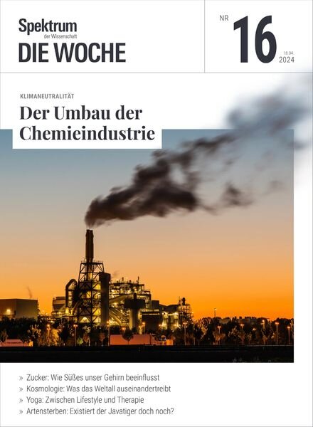 Spektrum Die Woche – 18 April 2024 Cover
