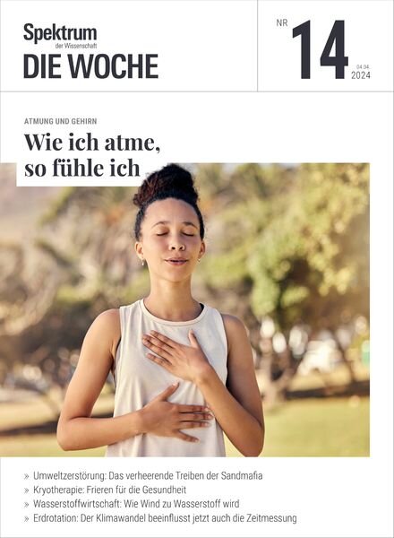 Spektrum Die Woche – 4 April 2024 Cover