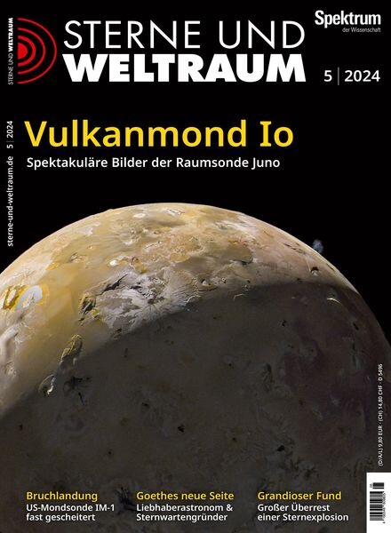 Spektrum Sterne und Weltraum – Mai 2024 Cover